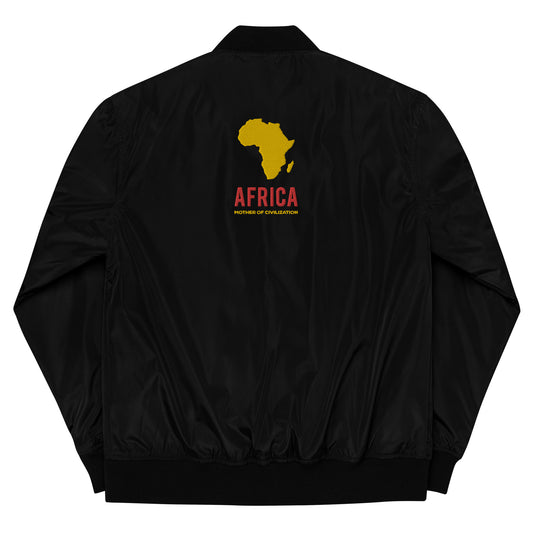 AFRICA - MOTHER OF CIVILIZATION Premium Bomber Jacket