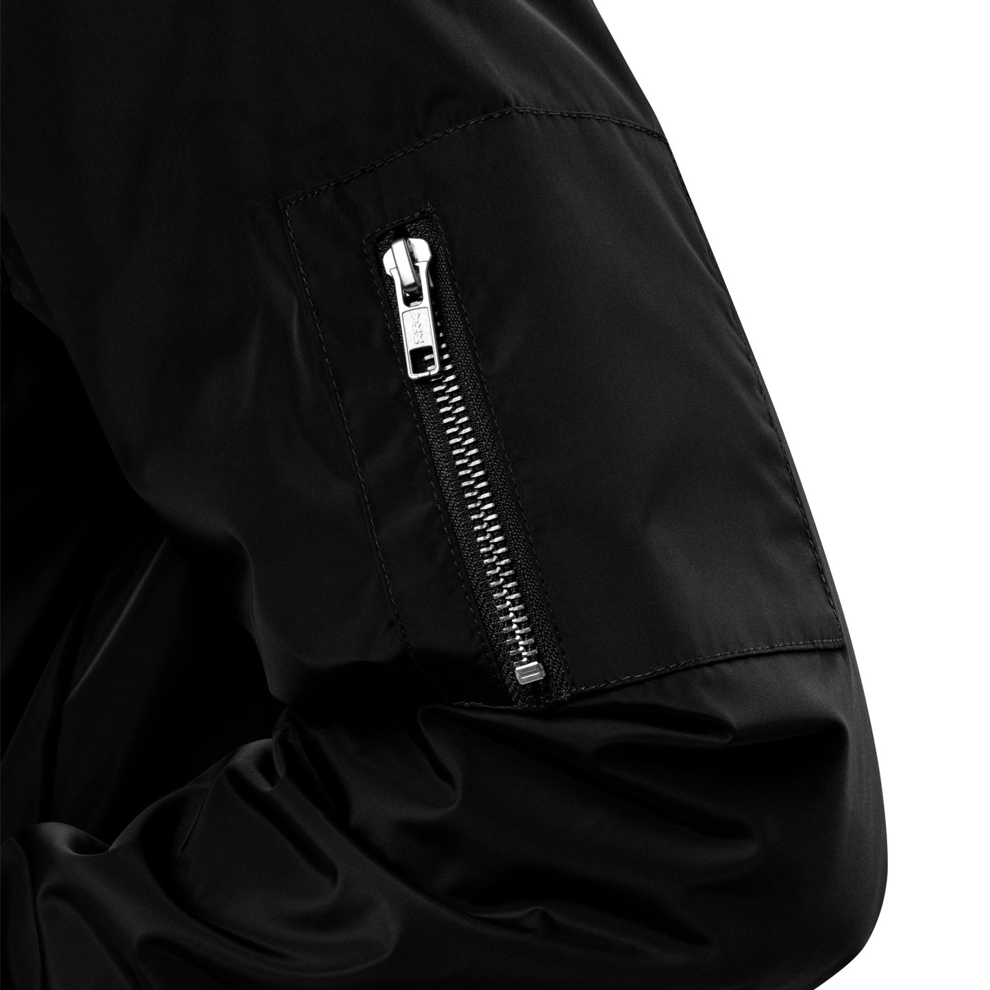 NEVER GIVE UP Premium Bomber Jacket