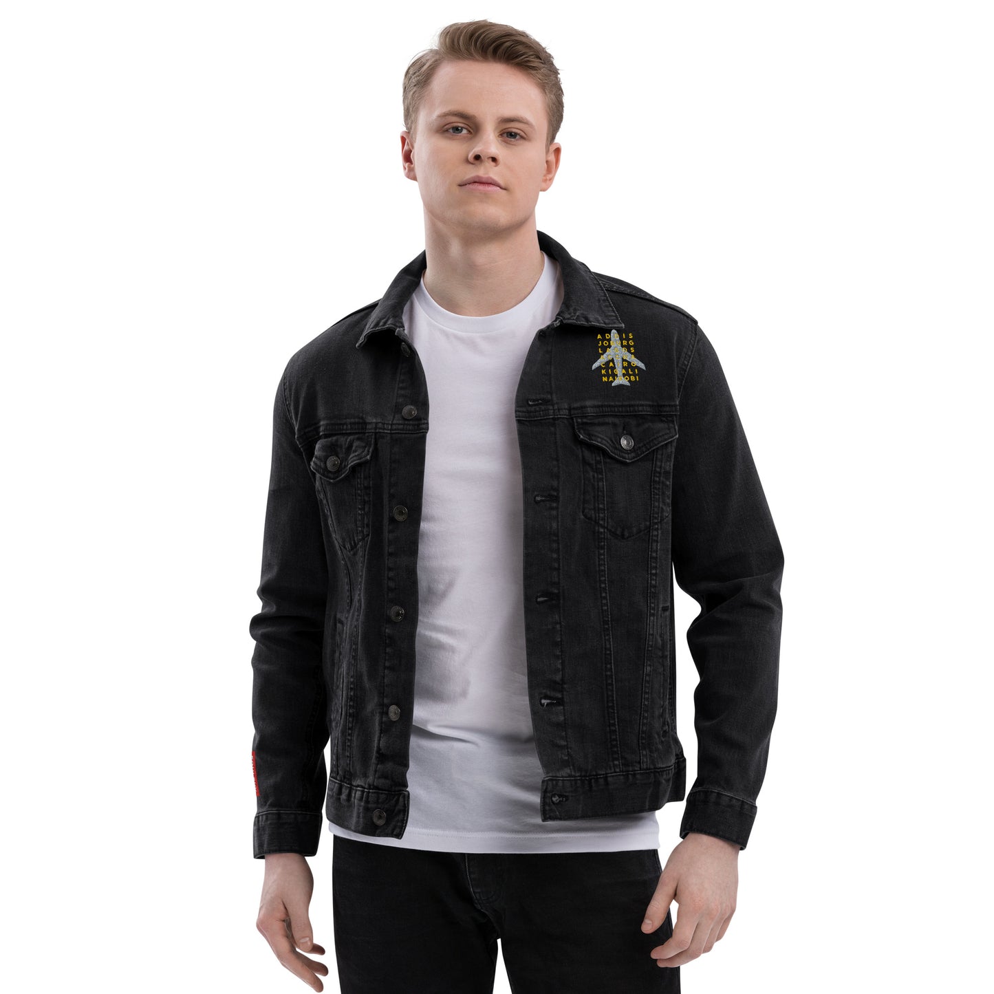 AFRICAN CITIES Unisex Denim Jacket