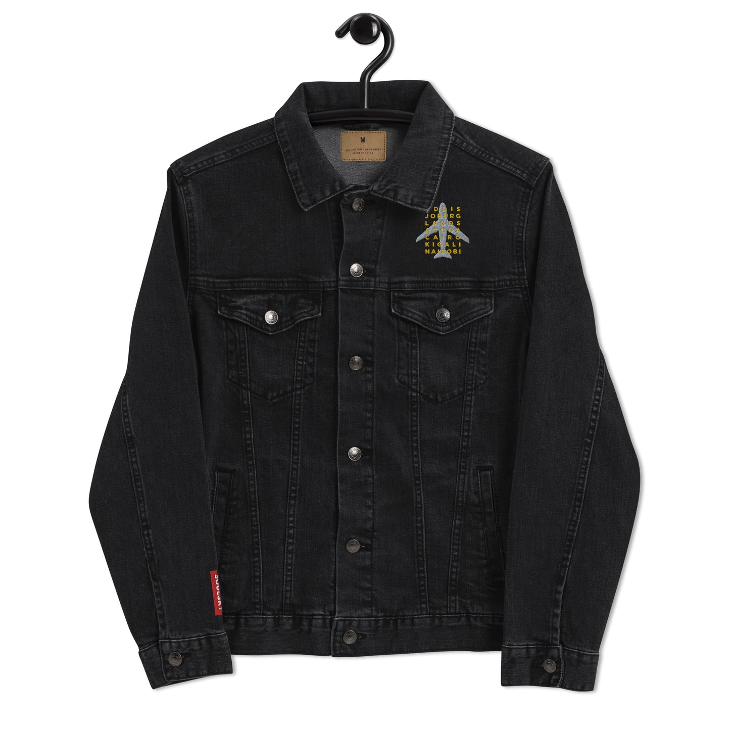 AFRICAN CITIES Unisex Denim Jacket