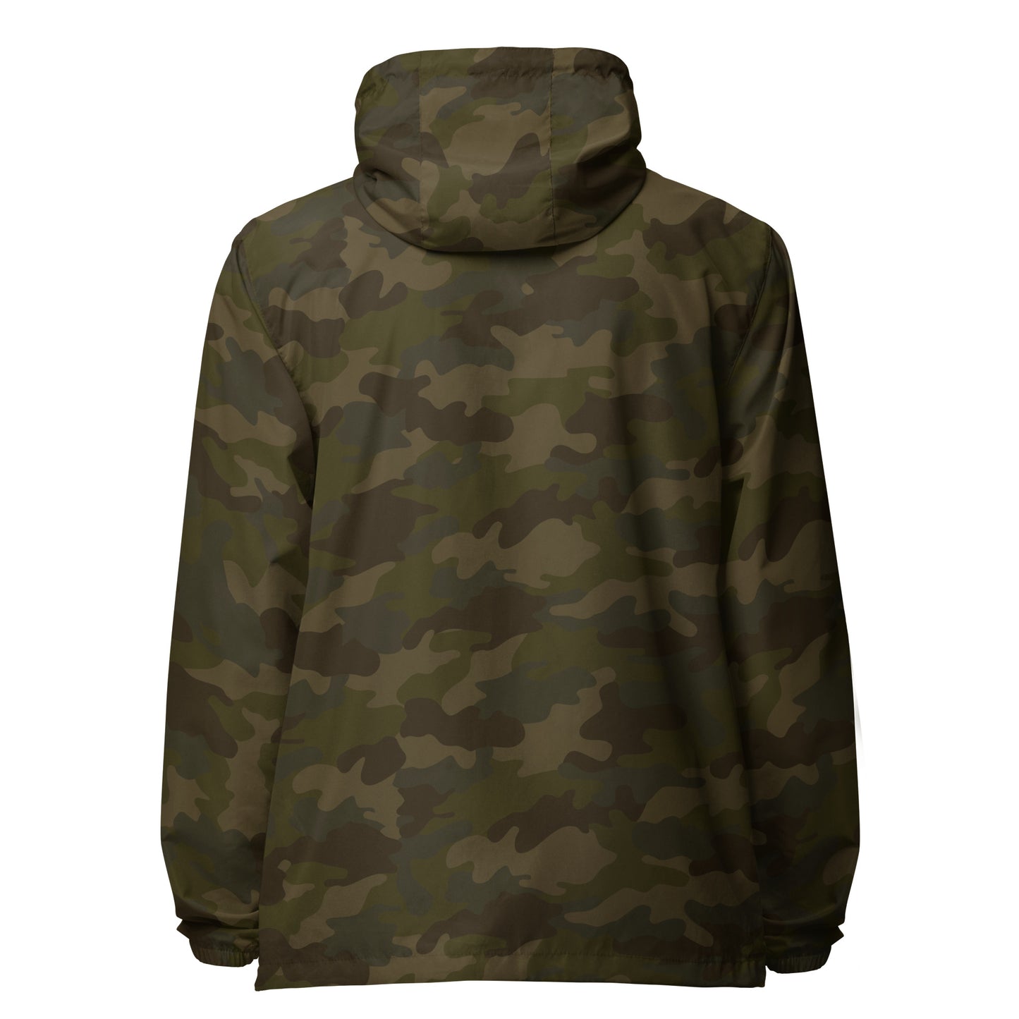 FOREST CAMO Unisex Zip Up Windbreaker