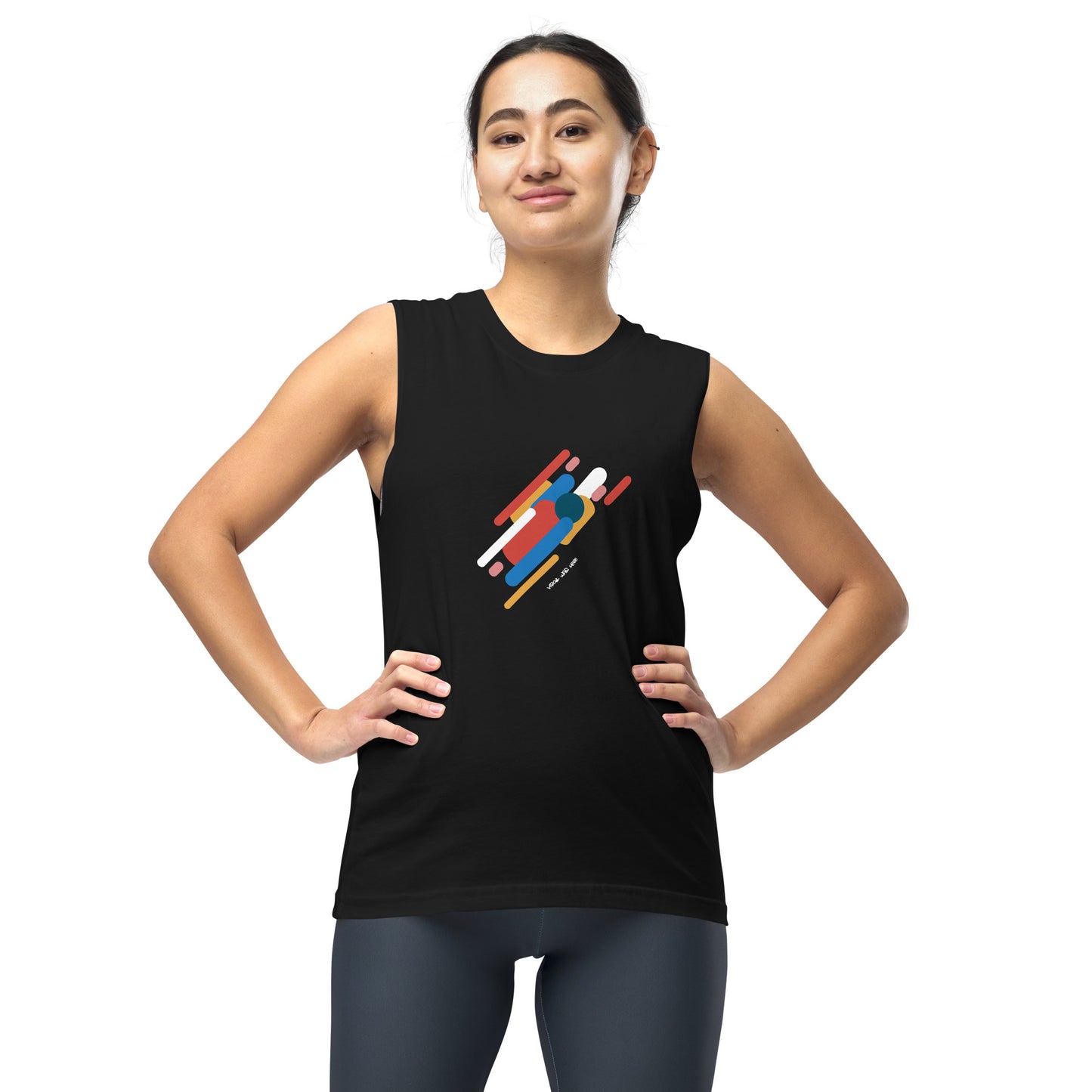 LIGHT STREAK Muscle Shirt