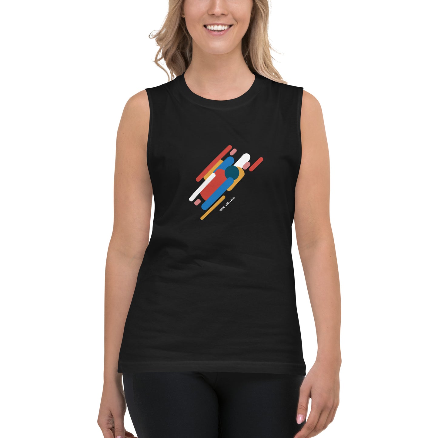 LIGHT STREAK Muscle Shirt