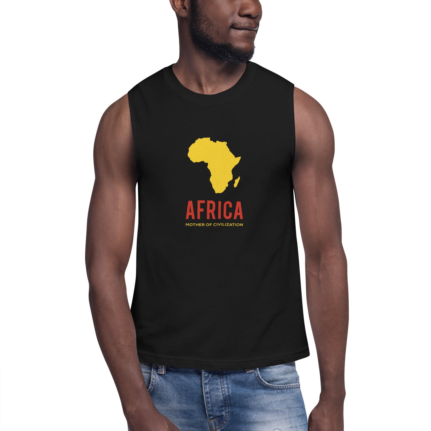 AFRICA - MOTHER OF CIVILIZATION Muscle Shirt