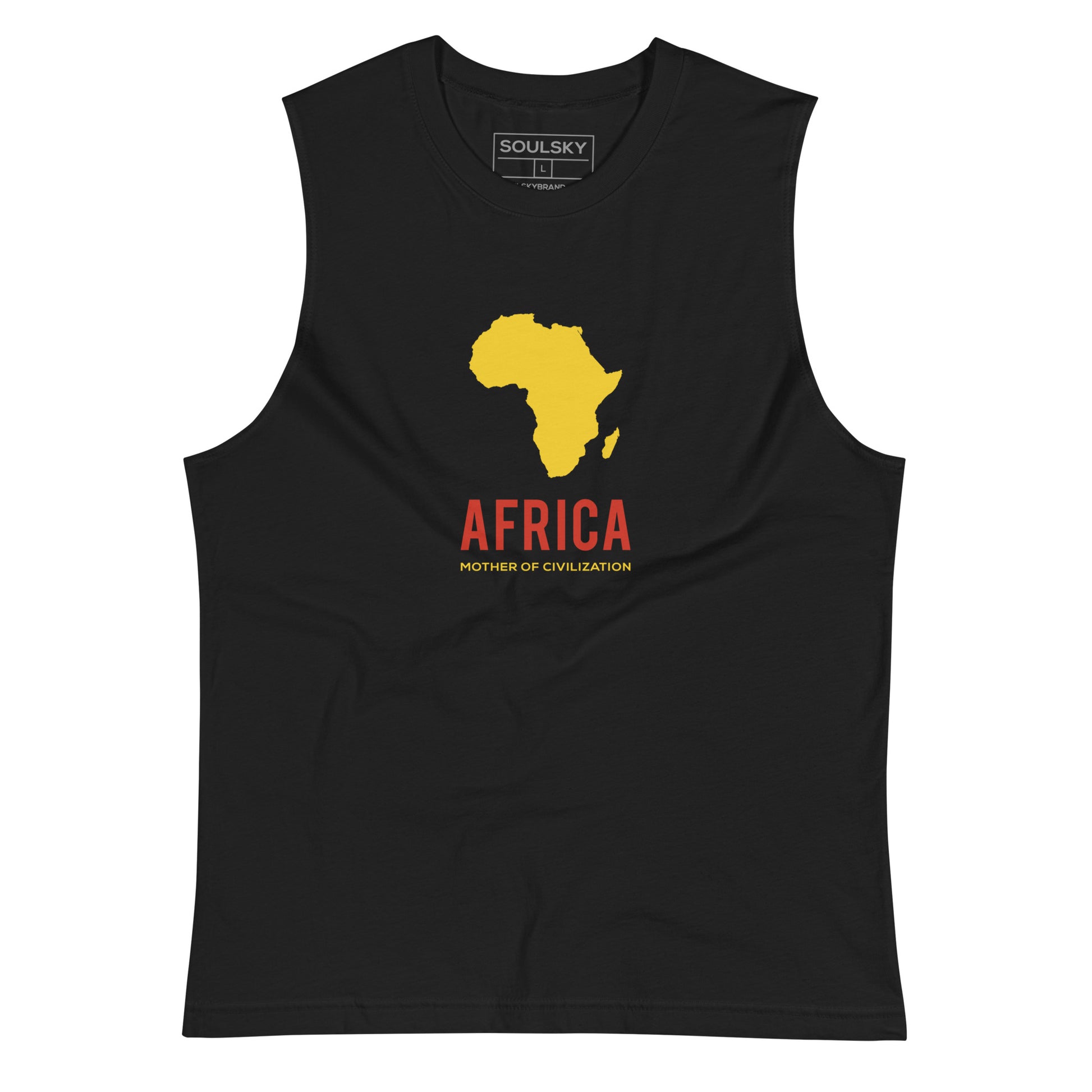 AFRICA - MOTHER OF CIVILIZATION Muscle Shirt - SOULSKY