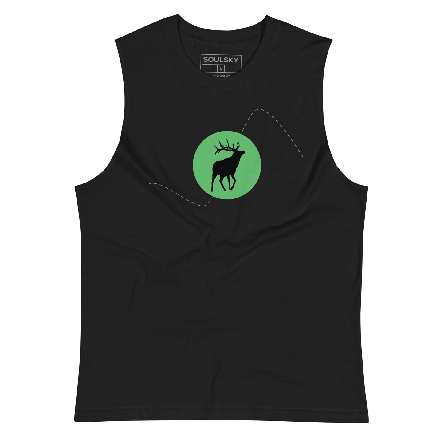 KEEP LOOKING AHEAD Muscle Shirt
