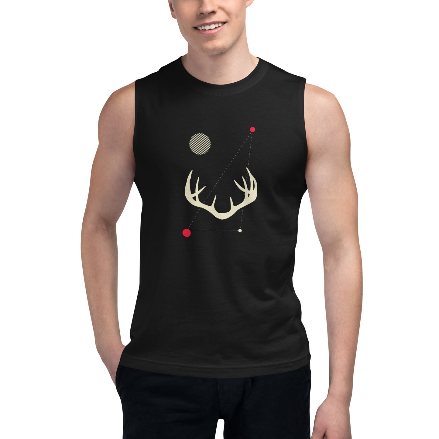 YOU ARE NOT ALONE Muscle Shirt