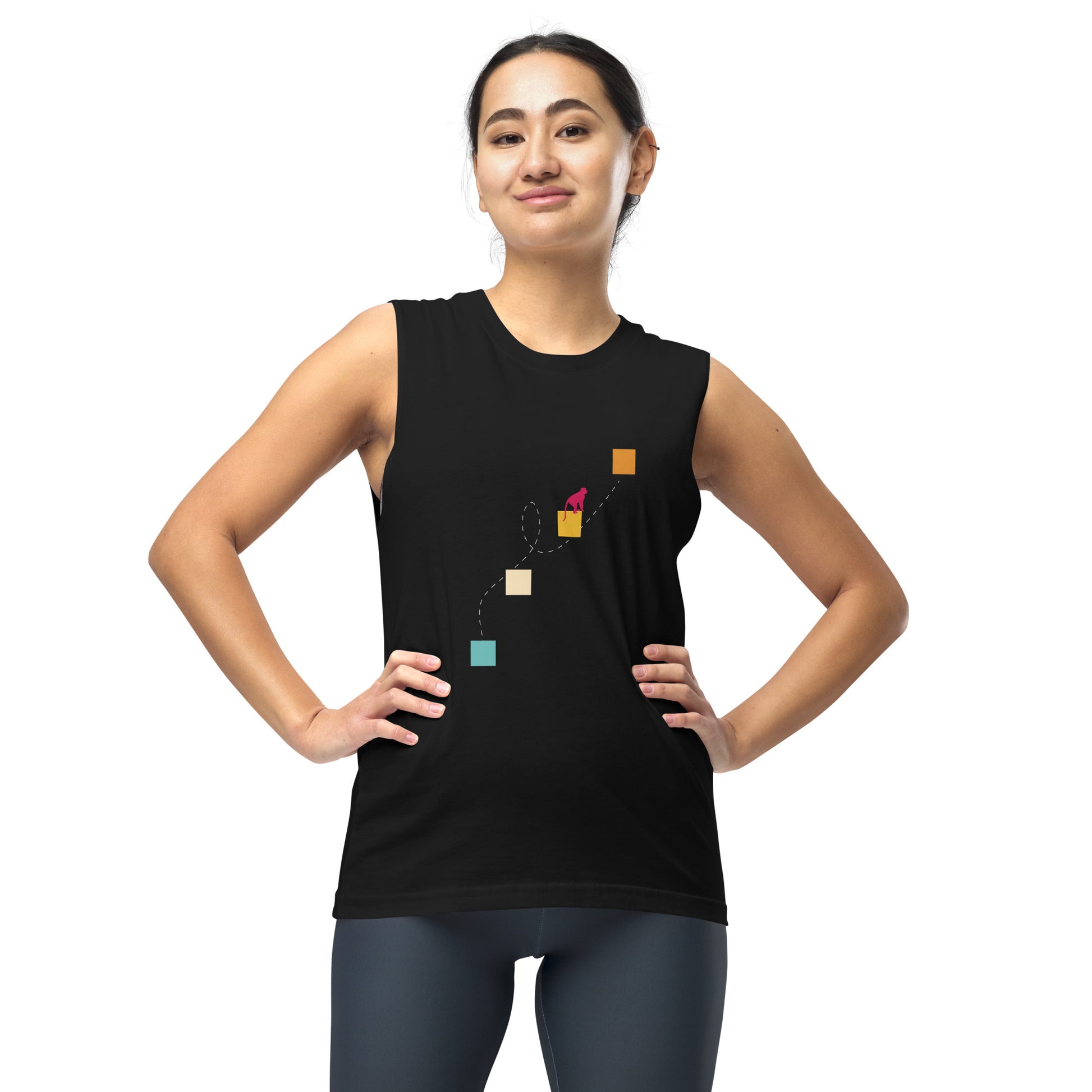 NEVER GIVE UP Muscle Shirt - SOULSKY