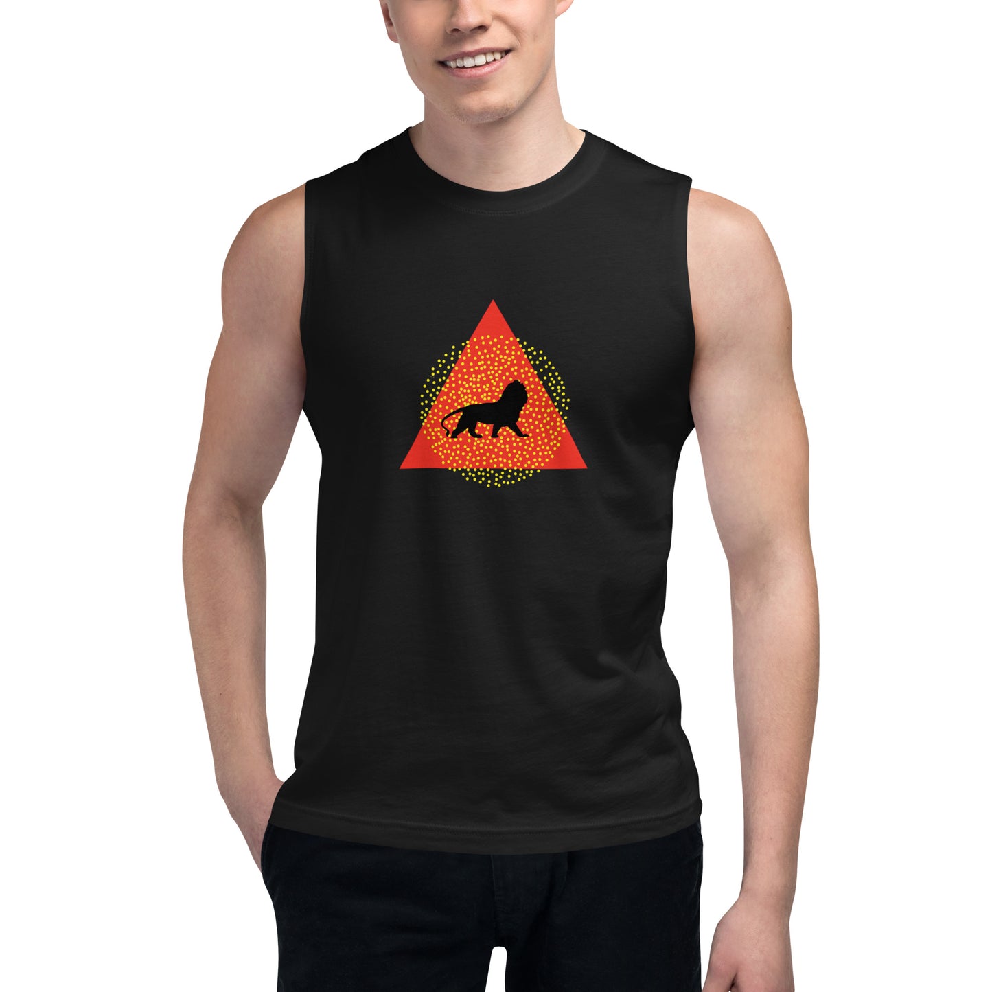 CENTER YOURSELF Muscle Shirt