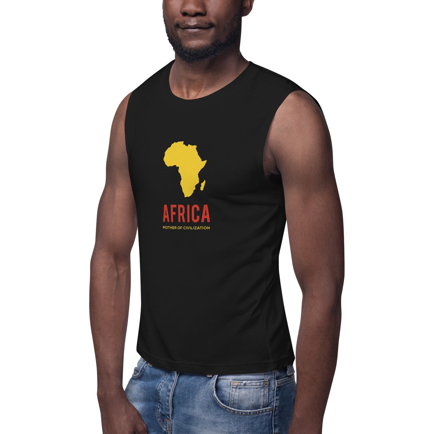 AFRICA - MOTHER OF CIVILIZATION Muscle Shirt