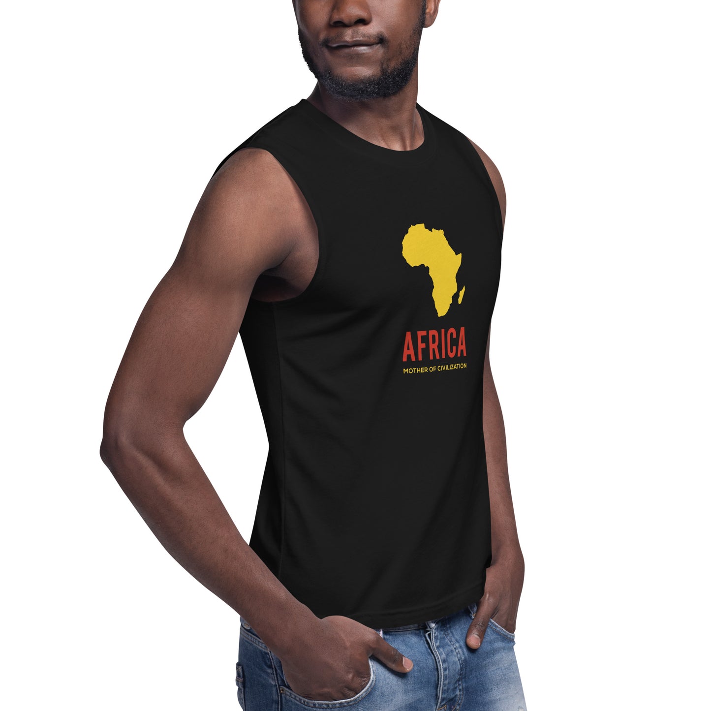 AFRICA - MOTHER OF CIVILIZATION Muscle Shirt