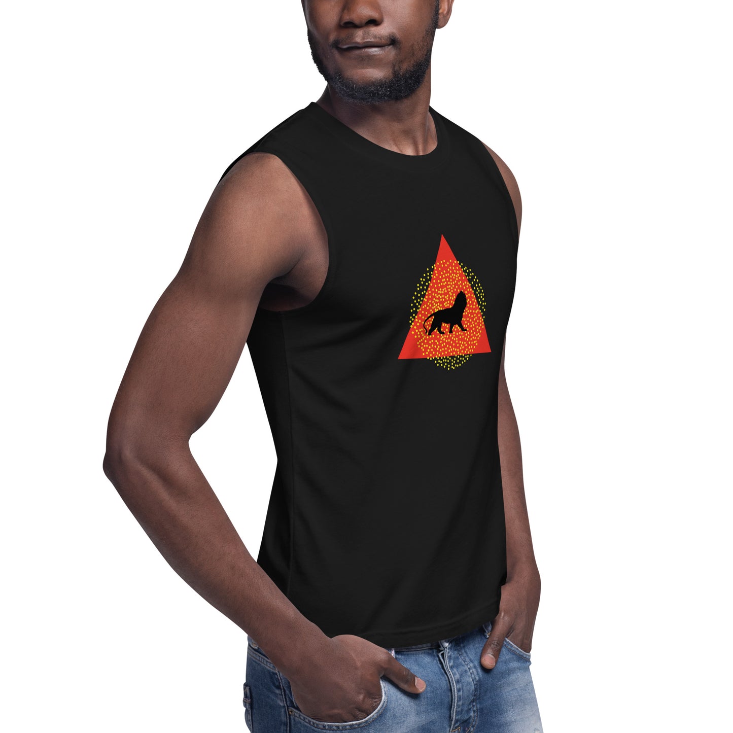 CENTER YOURSELF Muscle Shirt