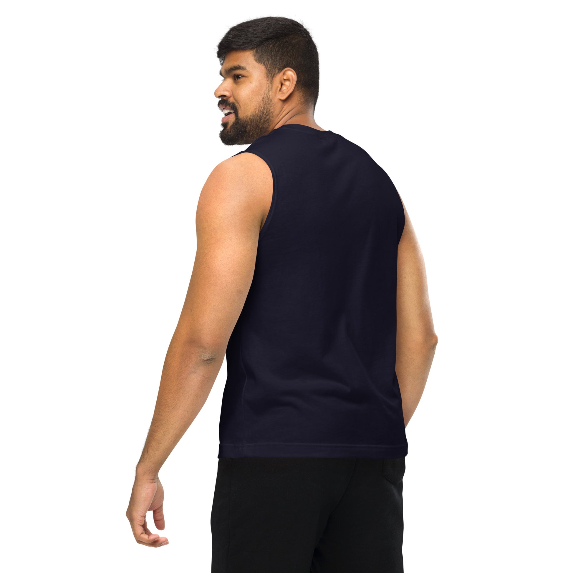 ELEVATE Muscle Shirt (Black) - SOULSKY
