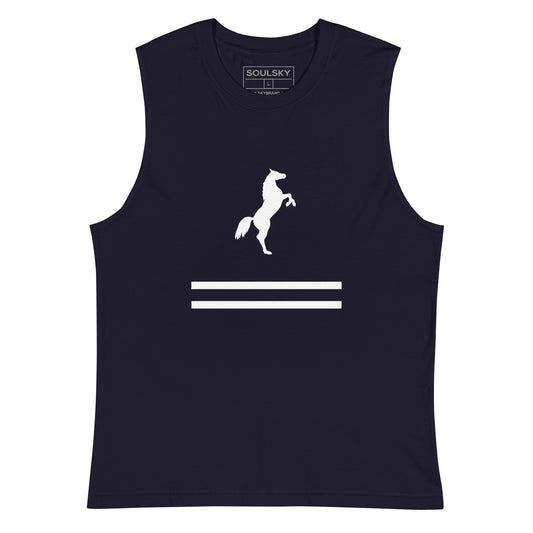 ELEVATE Muscle Shirt (Black) - SOULSKY