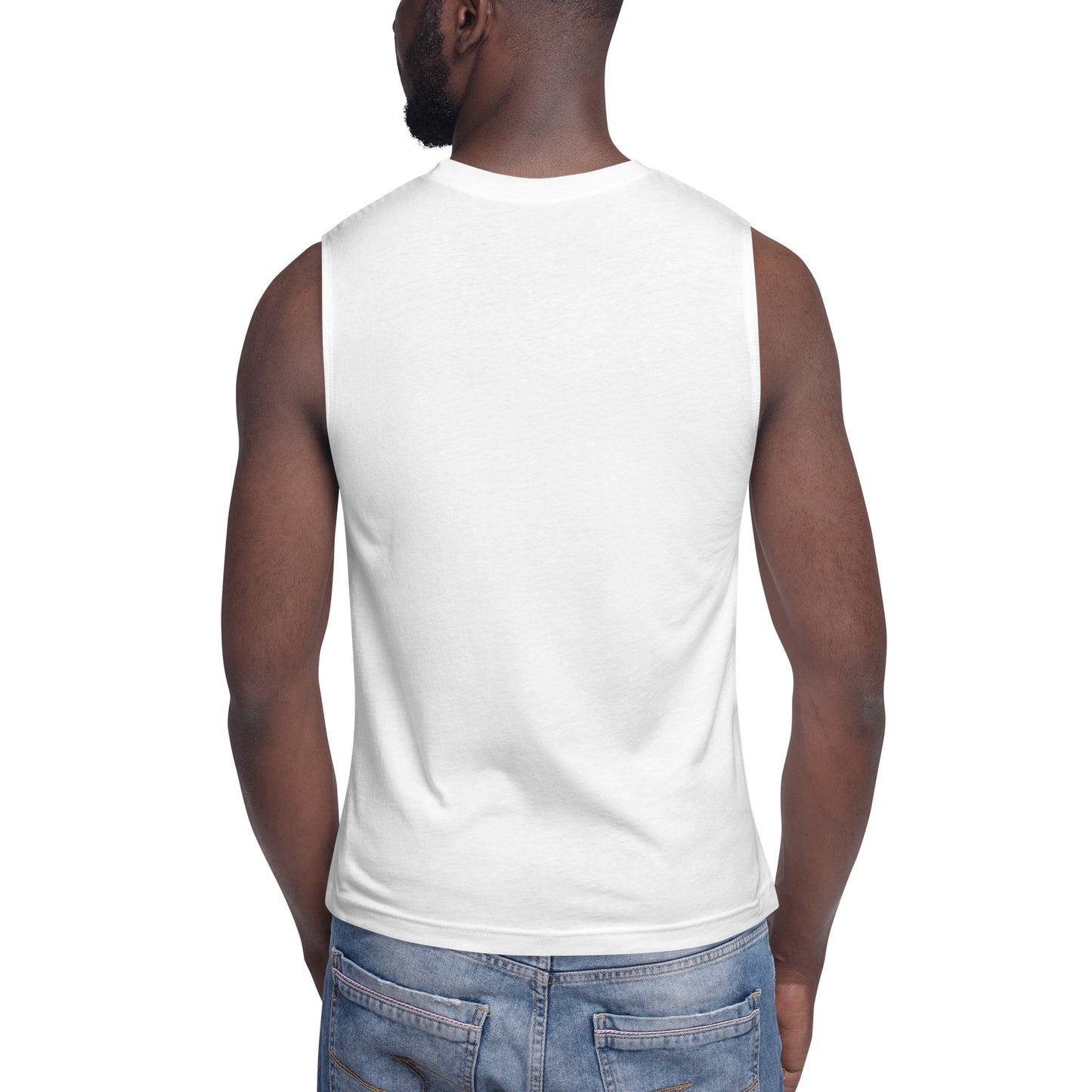 AFRICA PRIMARY Muscle Shirt (White)