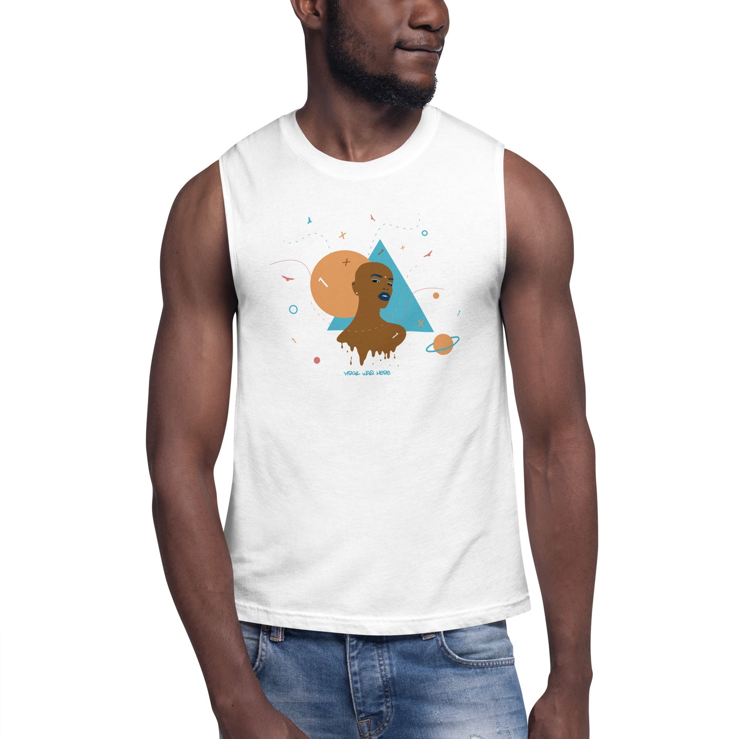 DIVINE Muscle Shirt (White)