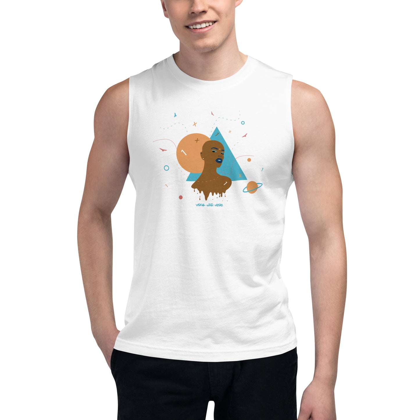 DIVINE Muscle Shirt (White)