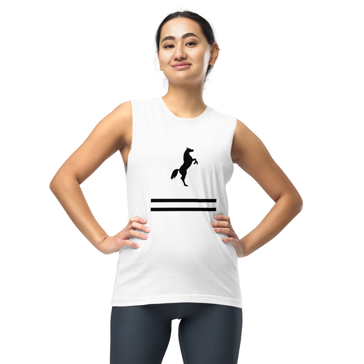 ELEVATE Muscle Shirt (White)