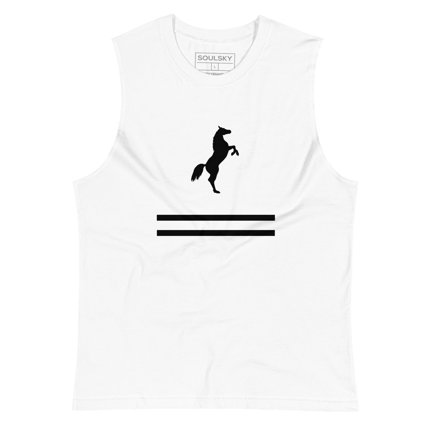 ELEVATE Muscle Shirt (White)