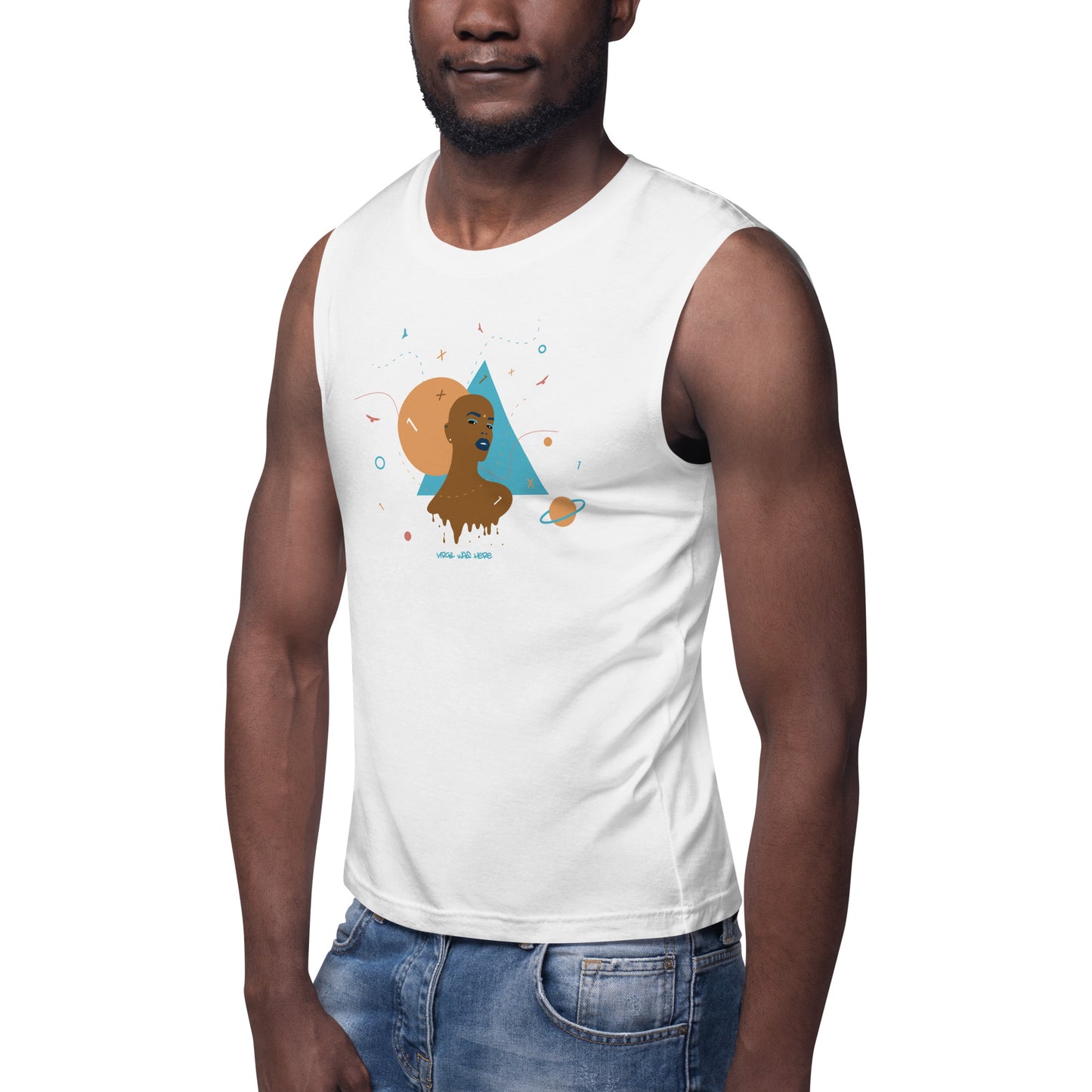 DIVINE Muscle Shirt (White)
