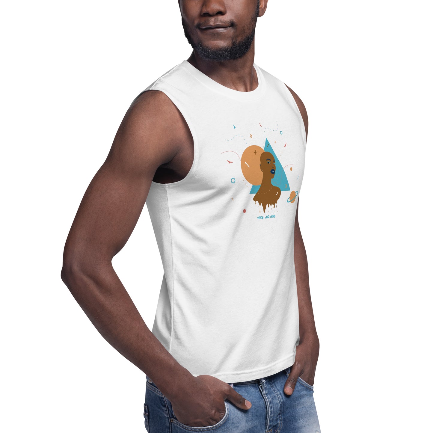 DIVINE Muscle Shirt (White)