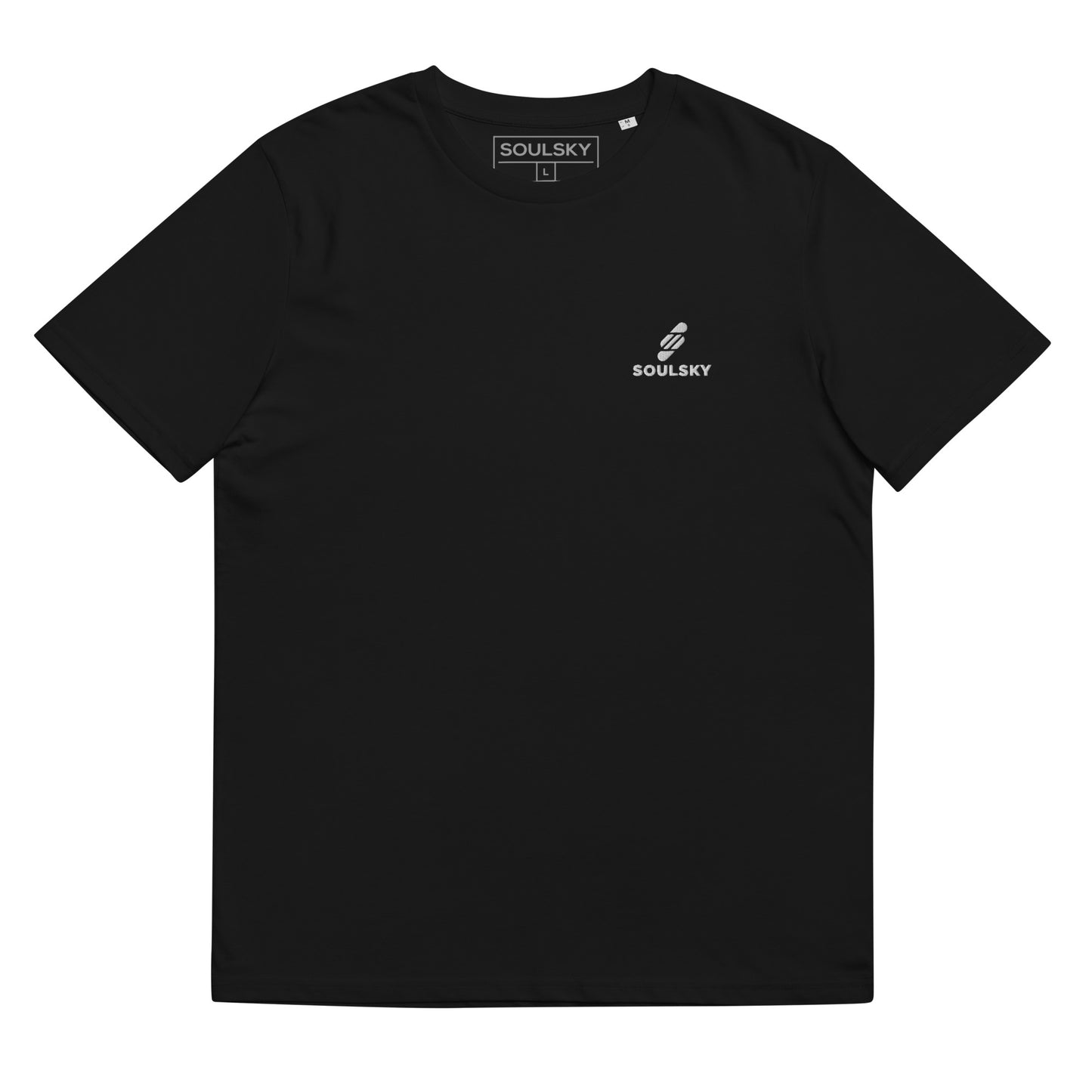 SOULSKY Logo Unisex Crewneck T-shirt - Black