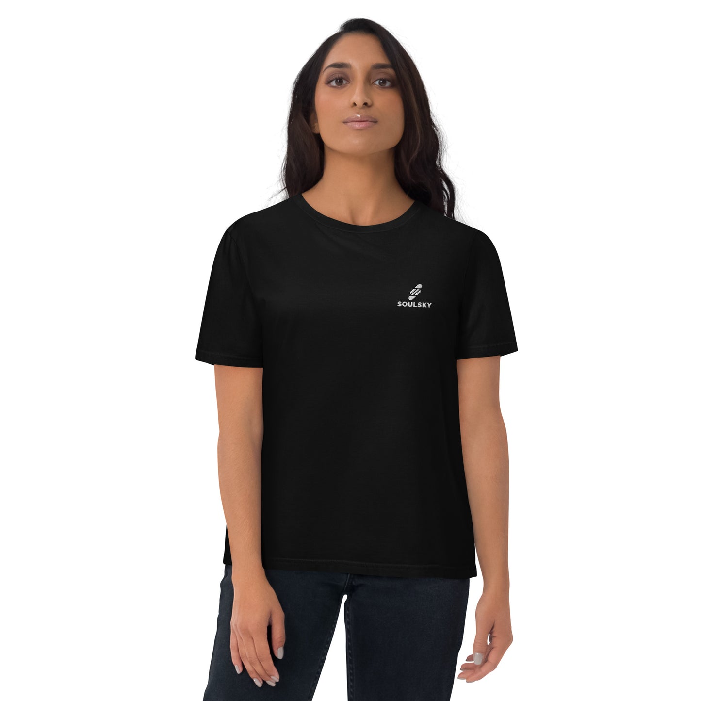 SOULSKY Logo Unisex Crewneck T-shirt - Black