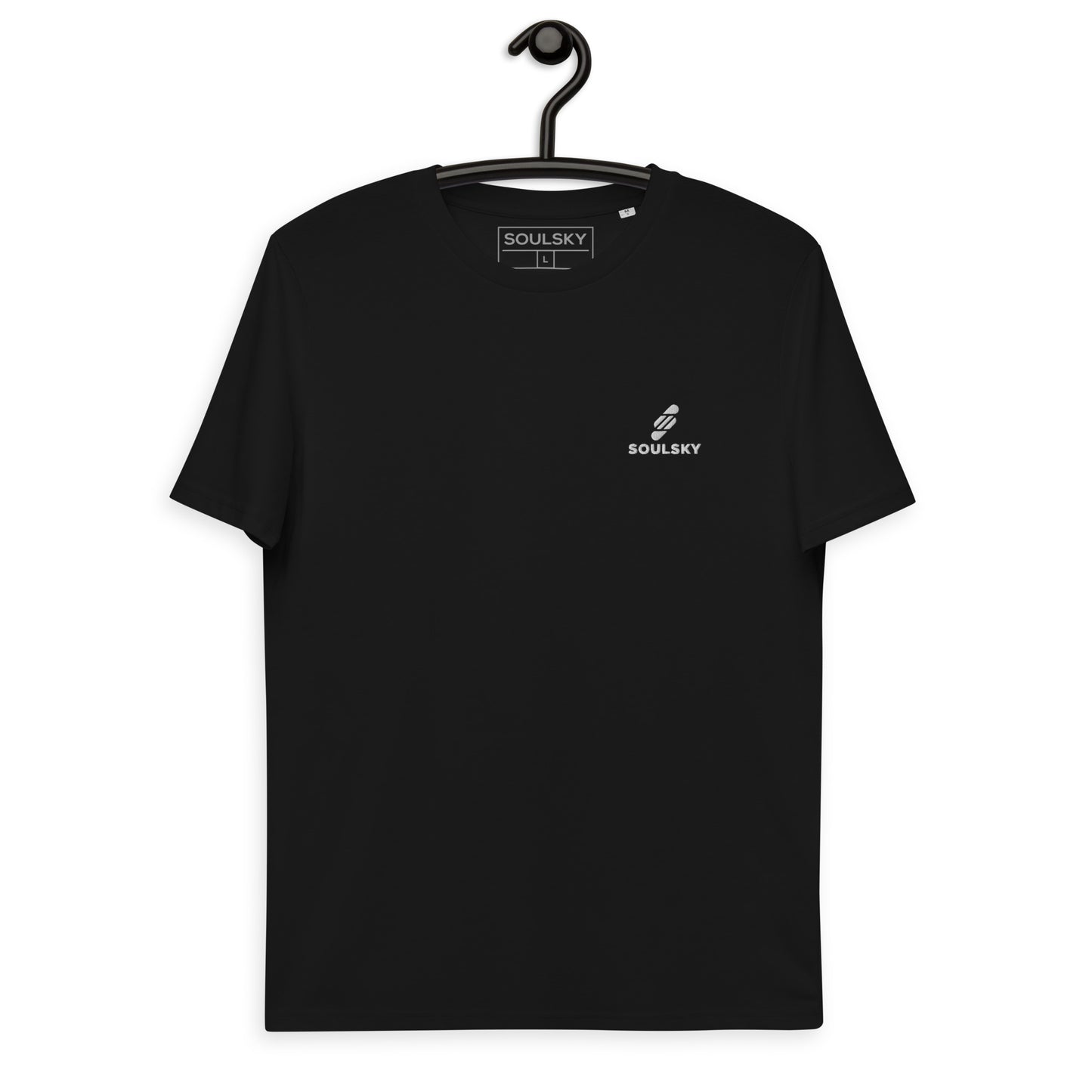 SOULSKY Logo Unisex Crewneck T-shirt - Black