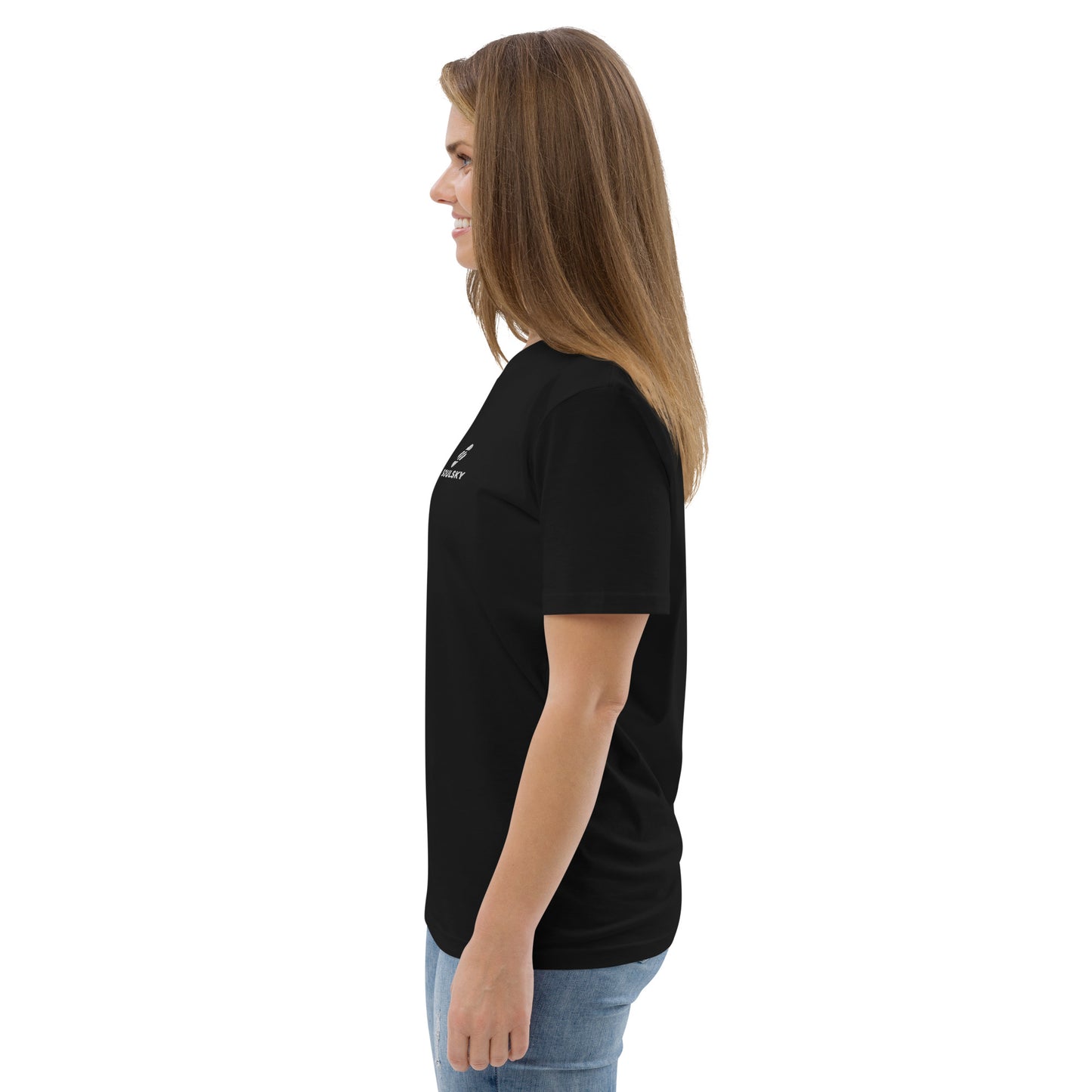 SOULSKY Logo Unisex Crewneck T-shirt - Black