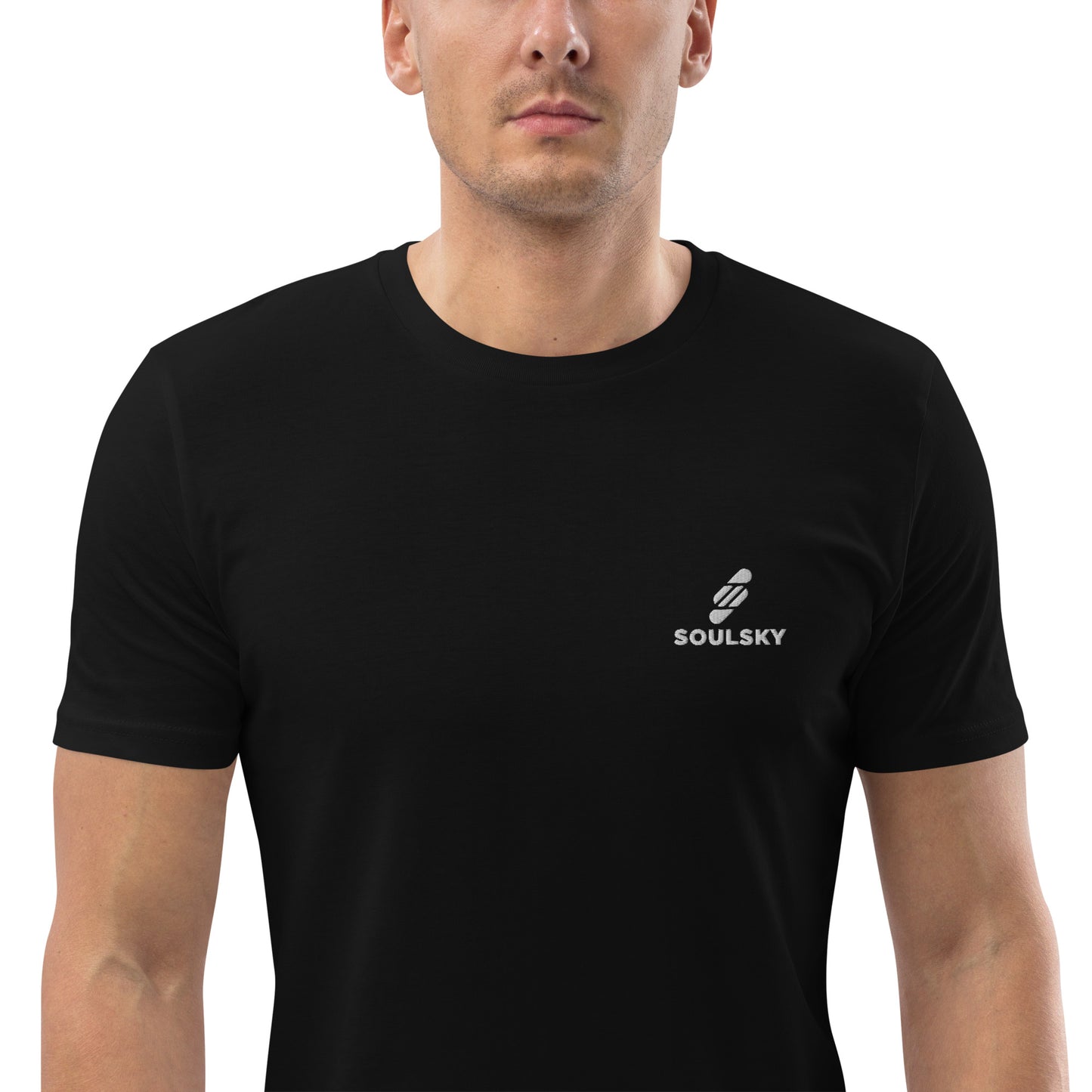 SOULSKY Logo Unisex Crewneck T-shirt - Black