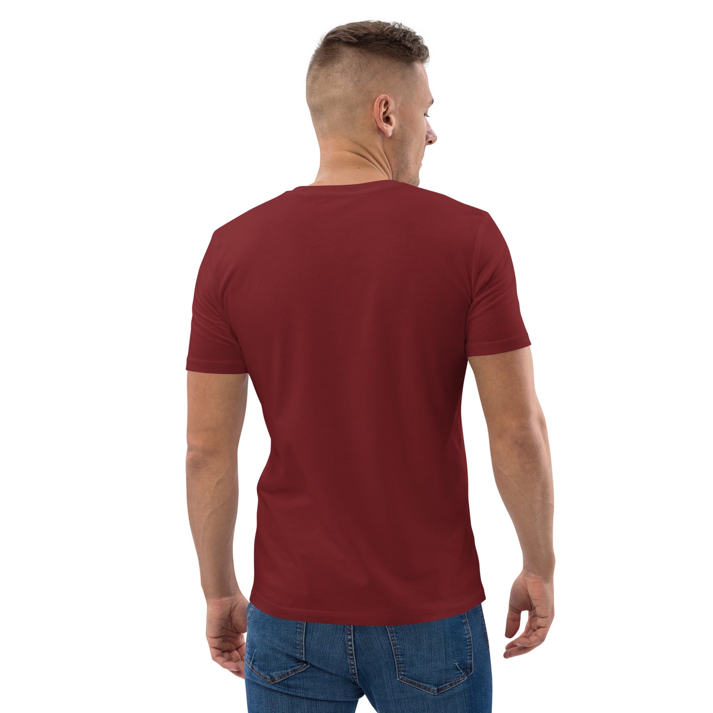 SOULSKY Logo Unisex Crewneck T-shirt - Burgundy