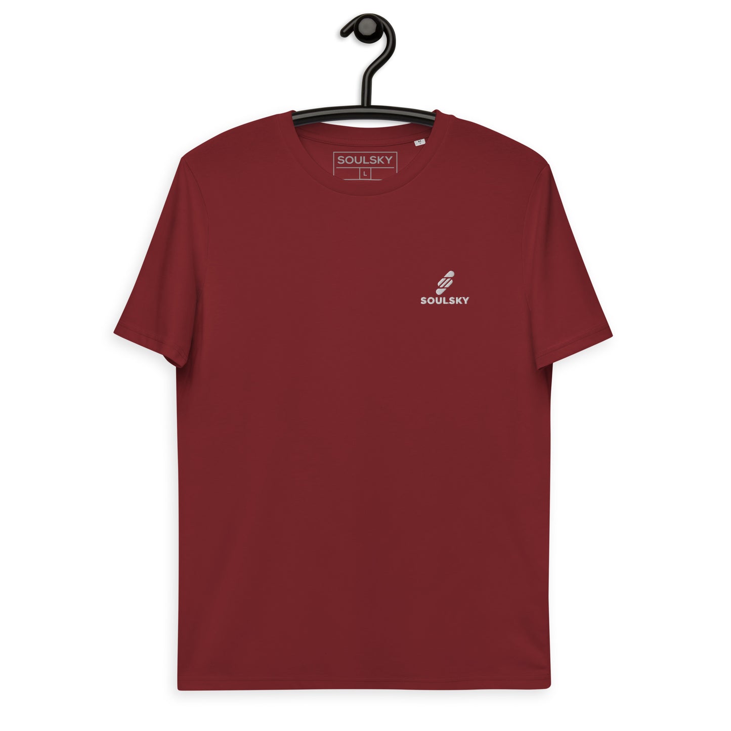 SOULSKY Logo Unisex Crewneck T-shirt - Burgundy