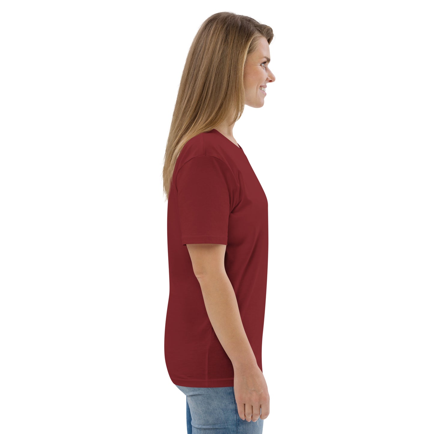 SOULSKY Logo Unisex Crewneck T-shirt - Burgundy
