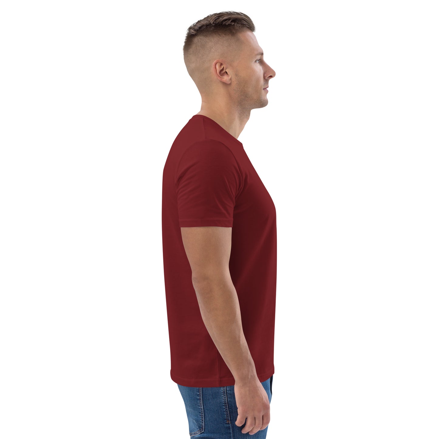 SOULSKY Logo Unisex Crewneck T-shirt - Burgundy