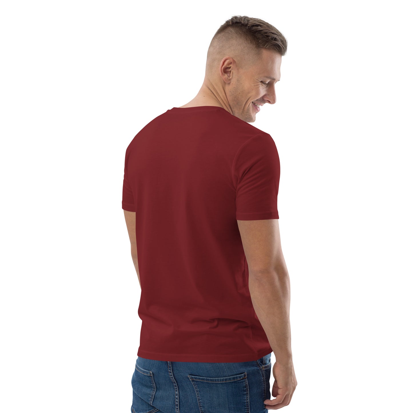 SOULSKY Logo Unisex Crewneck T-shirt - Burgundy
