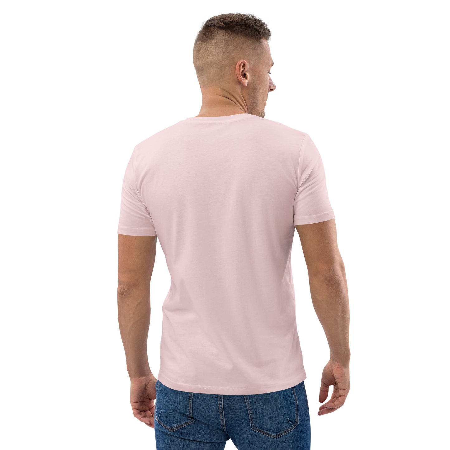 SOULSKY Logo Unisex Crewneck T-shirt - Light Pink