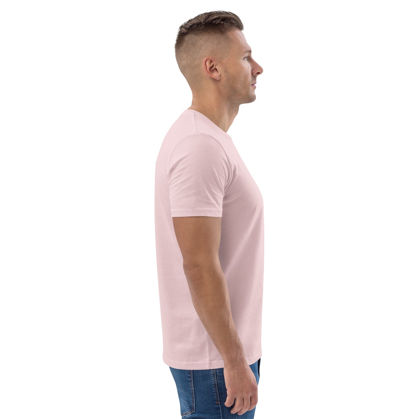 SOULSKY Logo Unisex Crewneck T-shirt - Light Pink