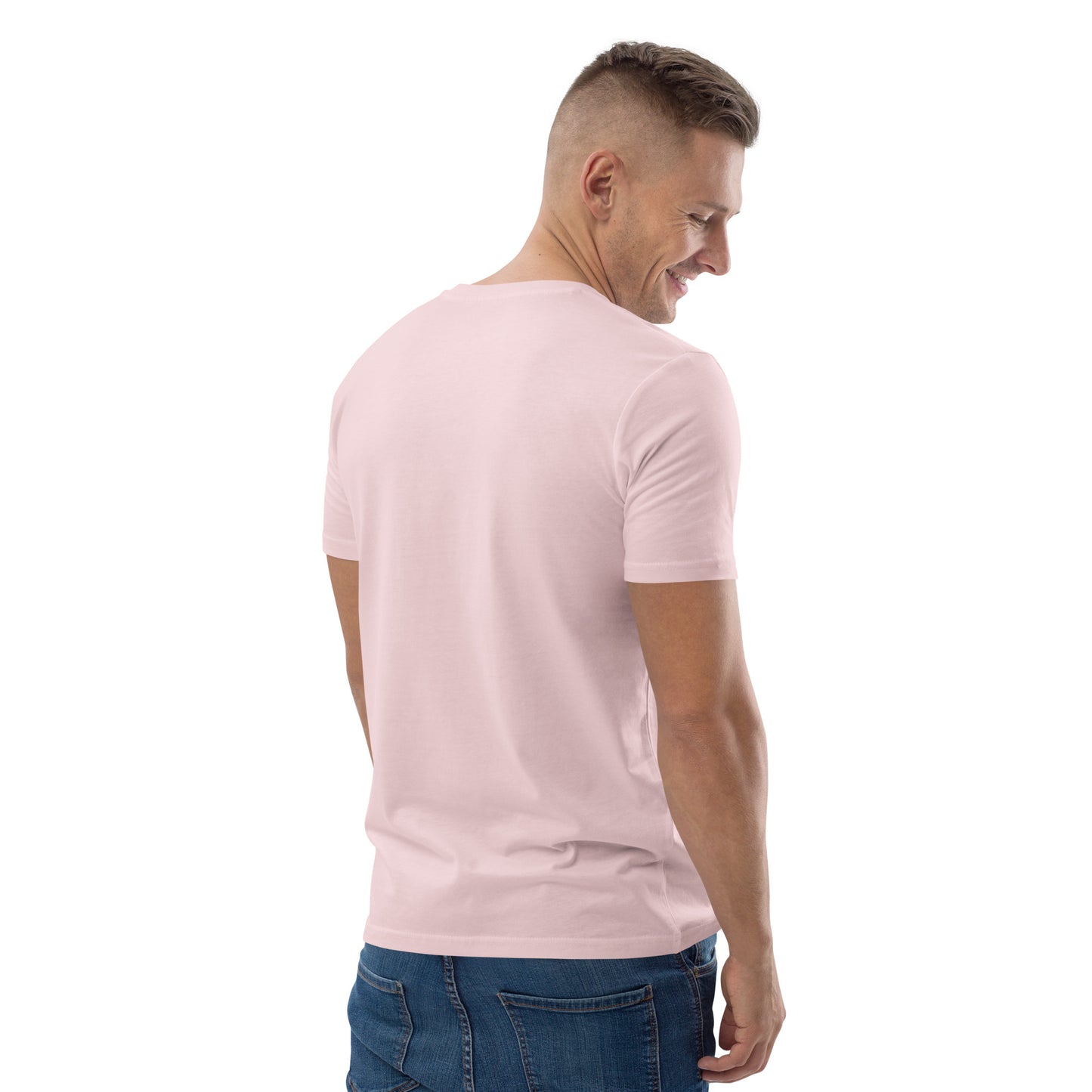 SOULSKY Logo Unisex Crewneck T-shirt - Light Pink