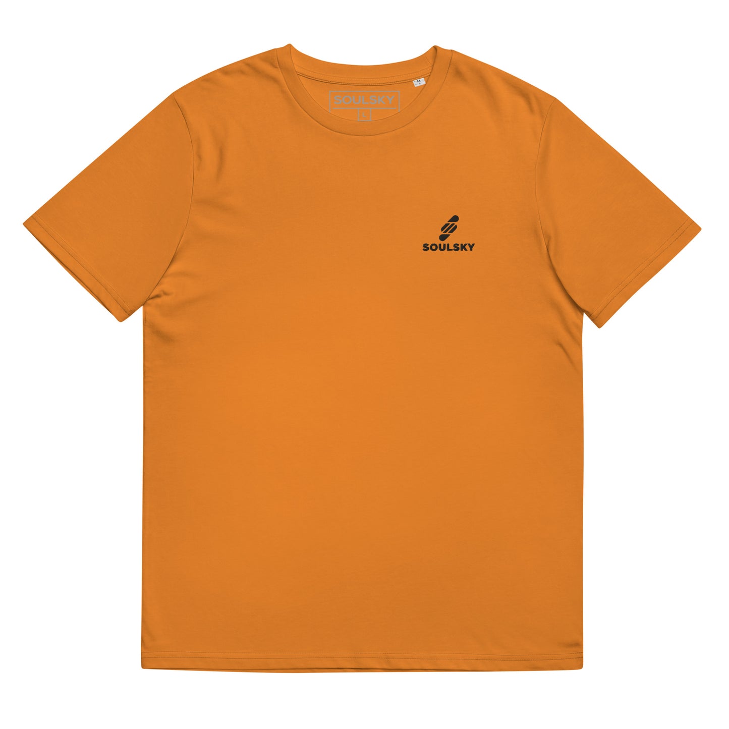 SOULSKY Logo Unisex Crewneck T-shirt - Burnt Orange