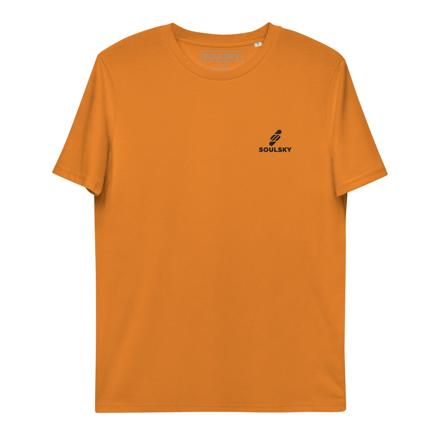 SOULSKY Logo Unisex Crewneck T-shirt - Burnt Orange