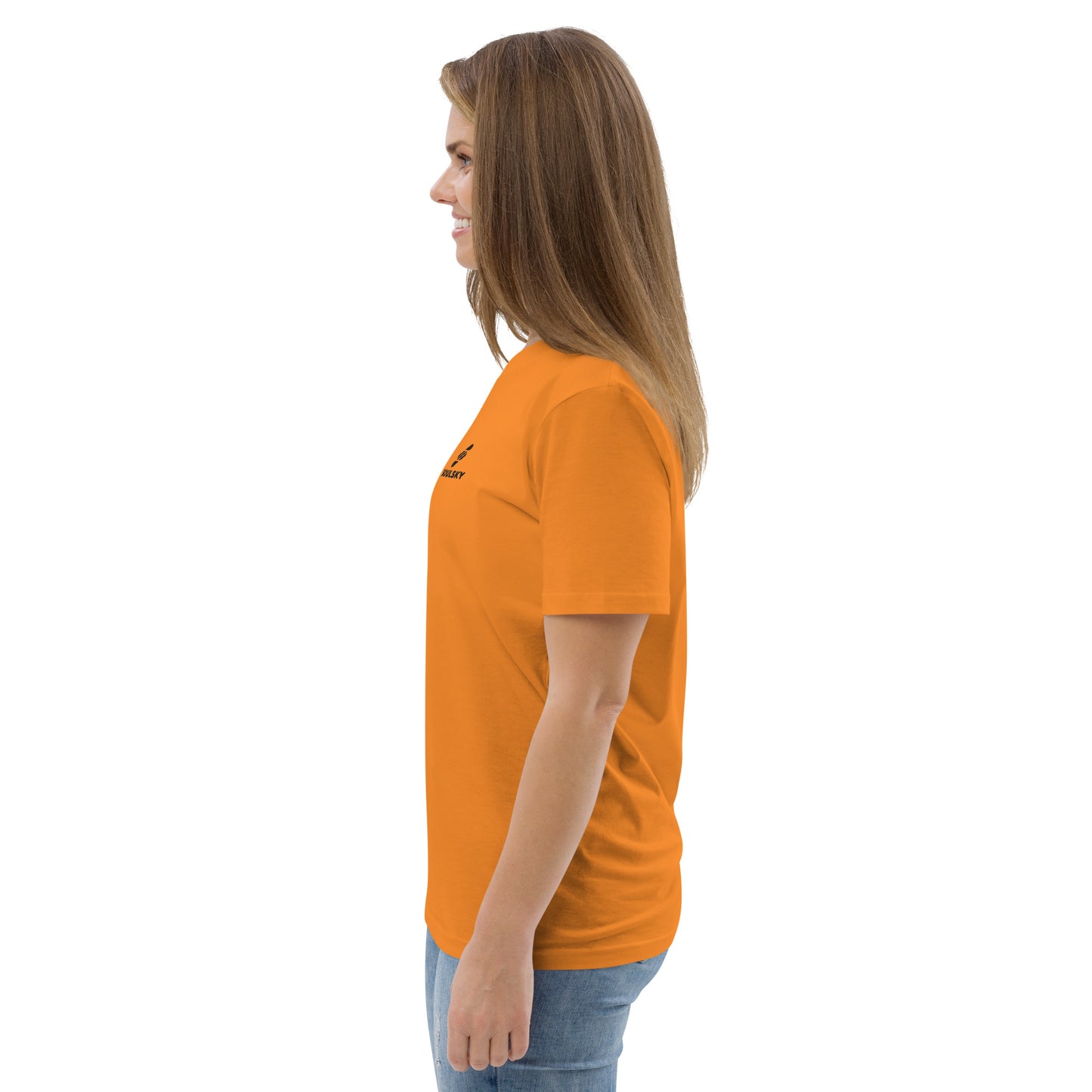 SOULSKY Logo Unisex Crewneck T-shirt - Burnt Orange