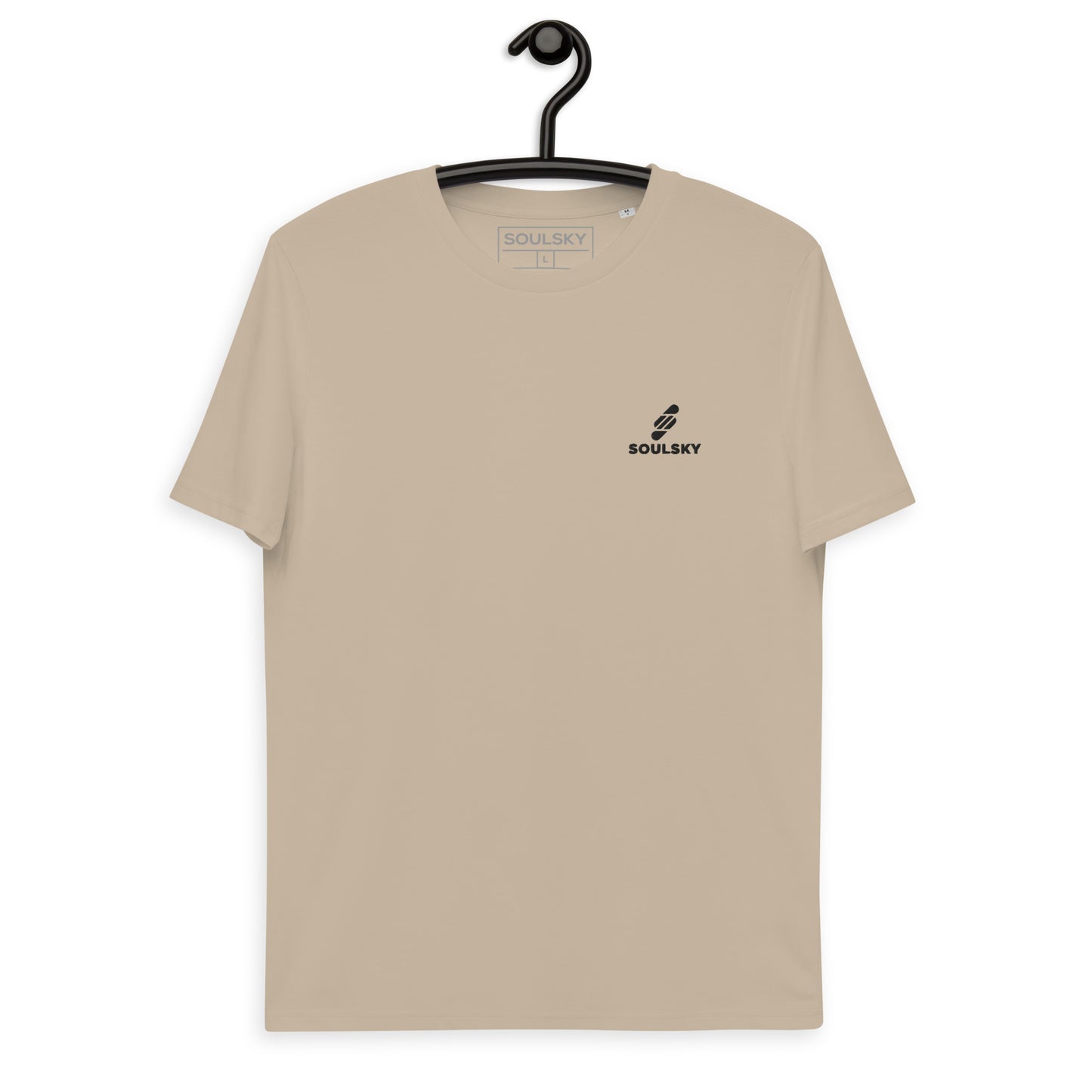 SOULSKY Logo Unisex Crewneck T-shirt - Desert Sand