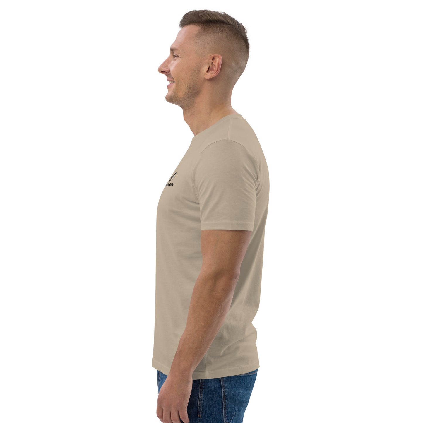 SOULSKY Logo Unisex Crewneck T-shirt - Desert Sand