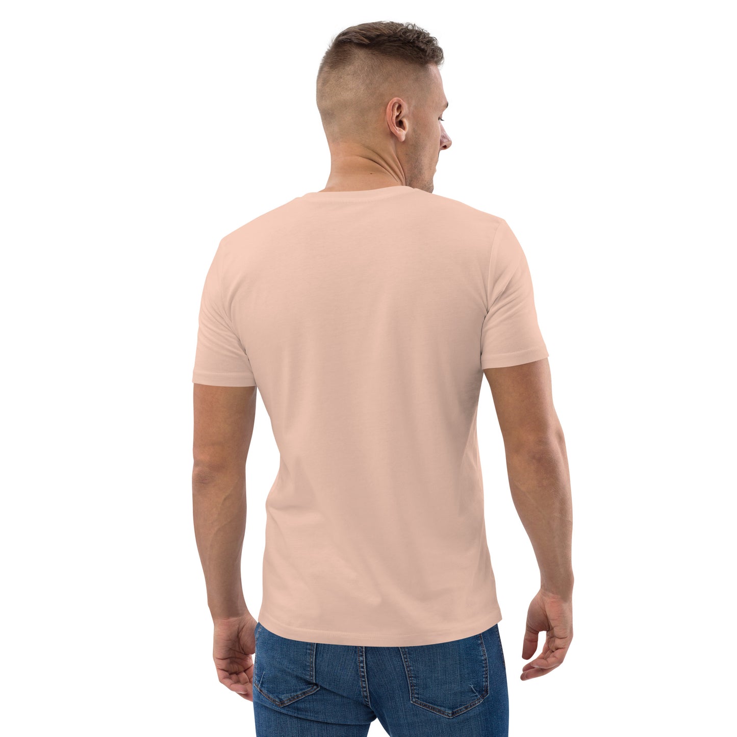 SOULSKY Logo Unisex Crewneck T-shirt - Light Peach