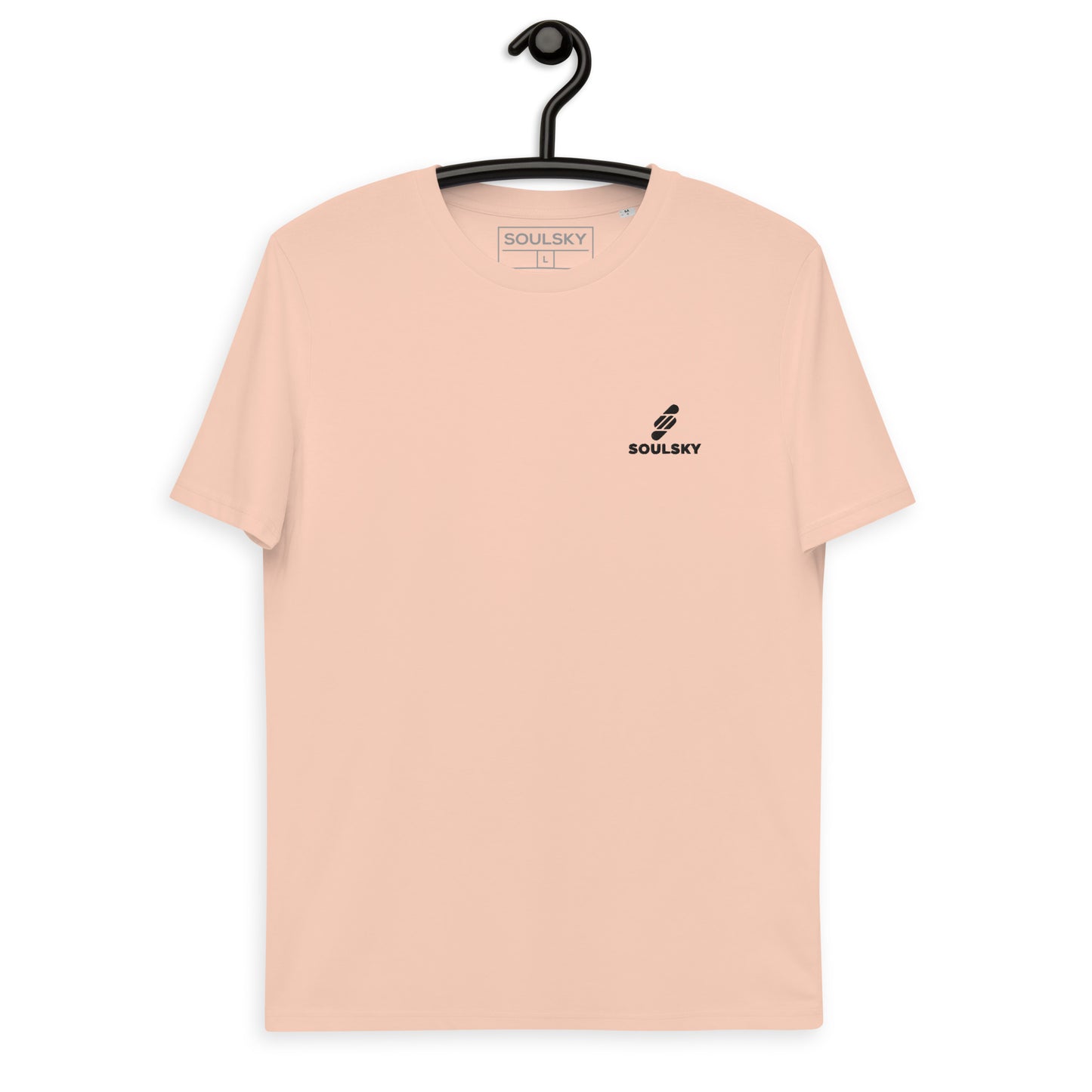 SOULSKY Logo Unisex Crewneck T-shirt - Light Peach