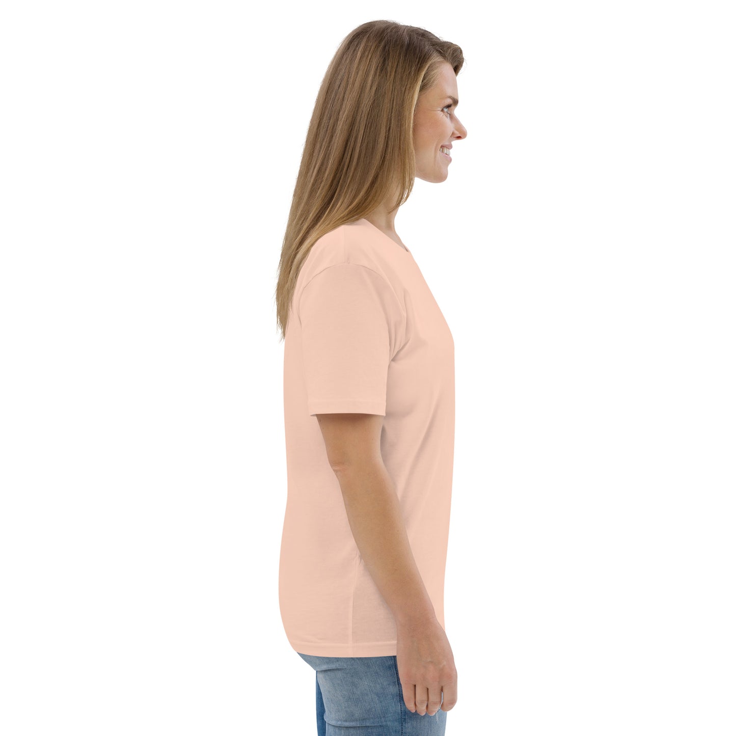 SOULSKY Logo Unisex Crewneck T-shirt - Light Peach