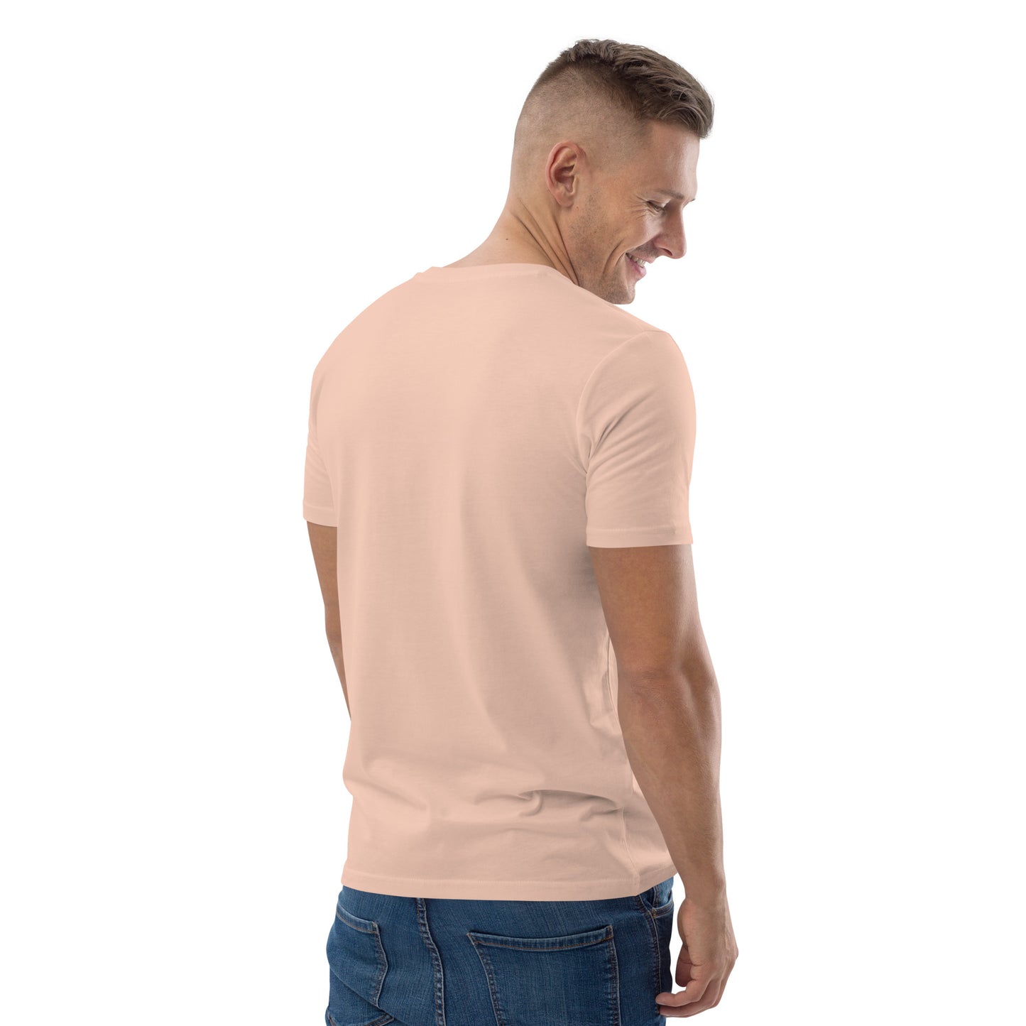 SOULSKY Logo Unisex Crewneck T-shirt - Light Peach