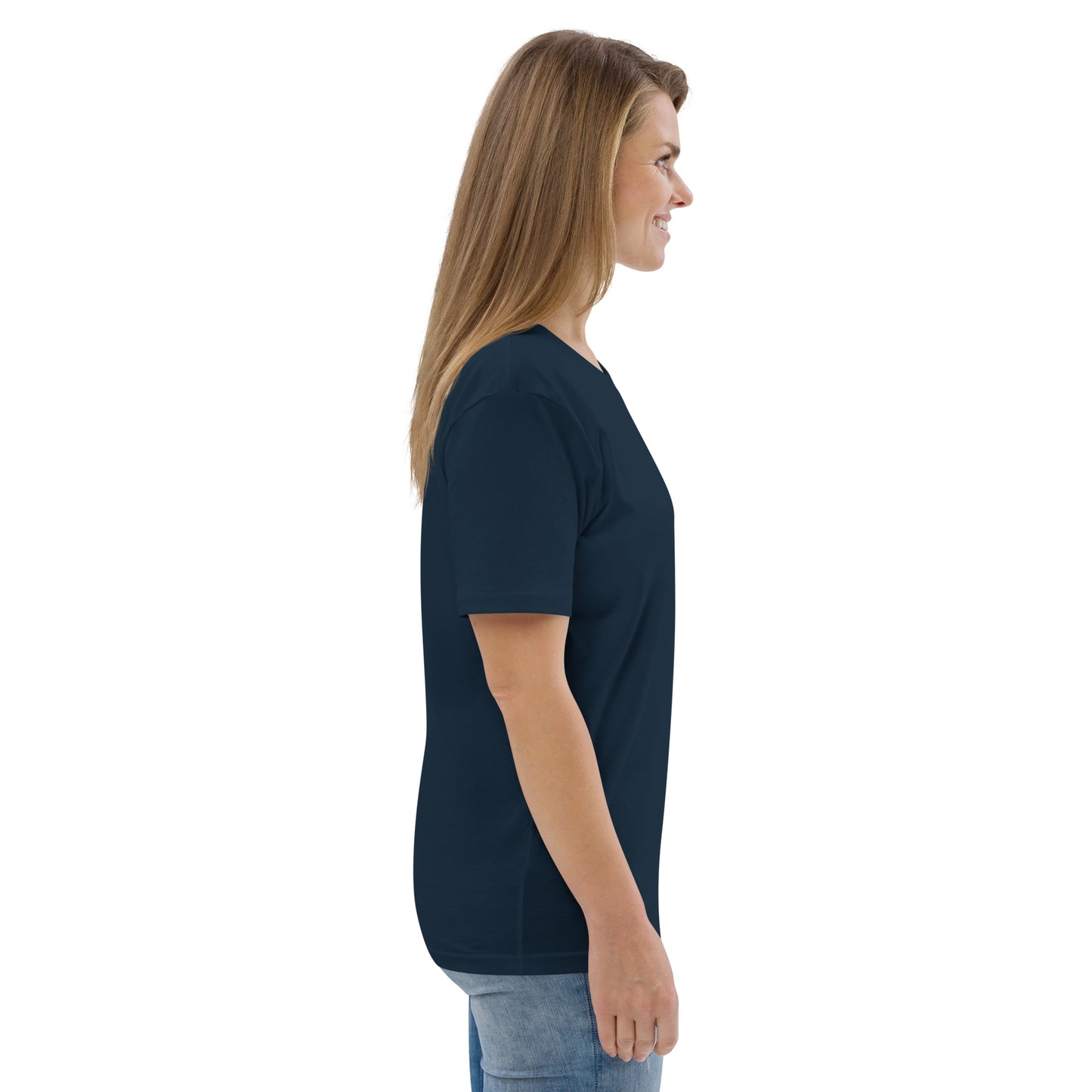 SOULSKY Logo Unisex Crewneck T-shirt - Navy Blue