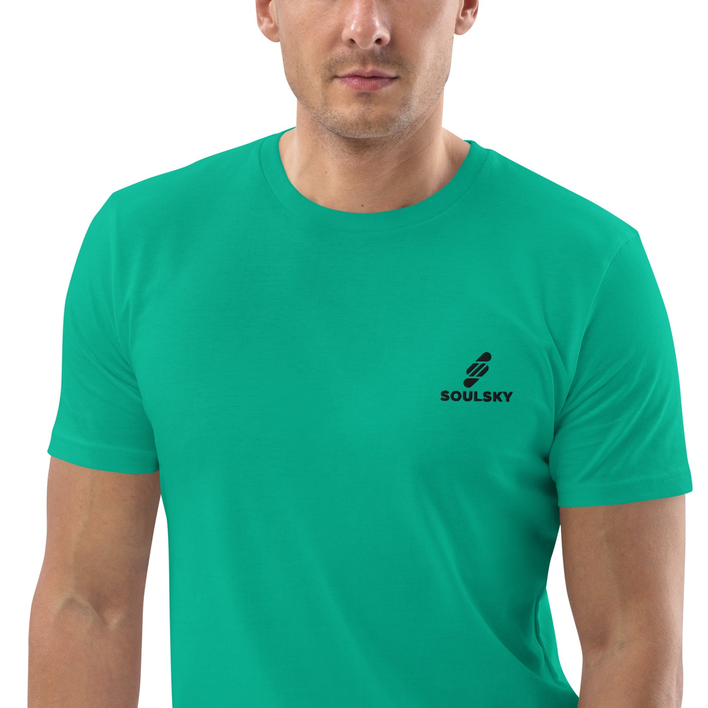 SOULSKY Logo Unisex Crewneck T-shirt - Lucky Green