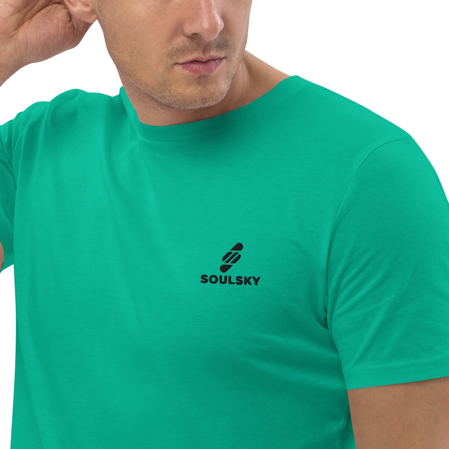 SOULSKY Logo Unisex Crewneck T-shirt - Lucky Green